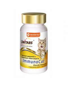Unitabs ImmunoCat for cats from 1 to 8 years (120 tablets) 60g - cheap price - buy-pharm.com