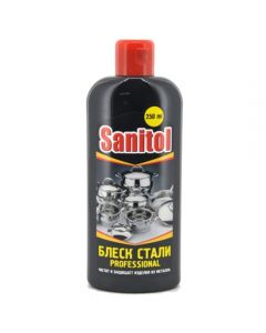 Sanitol (Sanitol) Steel gloss for metal cleaning 250ml - cheap price - buy-pharm.com