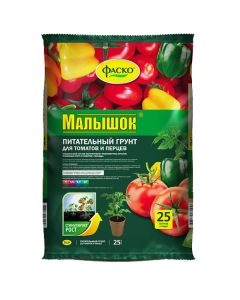 Fasko Malyshok soil for Tomatoes and peppers 25l - cheap price - buy-pharm.com