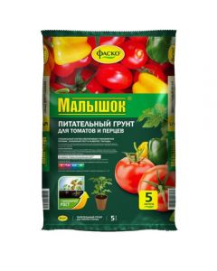 Fasko Malyshok soil for Tomatoes and peppers 5l - cheap price - buy-pharm.com