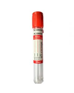 Test tube Clot activator plastic red cap 10ml (16 * 100mm) - cheap price - buy-pharm.com