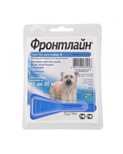 Frontline Spot On M for dogs weighing 10–20kg - cheap price - buy-pharm.com