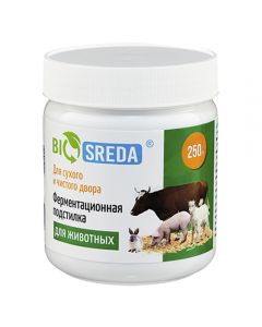 Biosreda (Biomedia) fermentation bedding for agricultural animals 250g - cheap price - buy-pharm.com