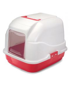 Imak My Cat Toilet for cats closed, red 50 * 40 * 40cm - cheap price - buy-pharm.com