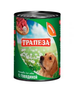 Canned food for dogs Meal with beef 750g - cheap price - buy-pharm.com