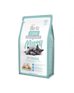 Brit (Brite Care Cat Missy for Sterilized) for castrated cats 400g - cheap price - buy-pharm.com