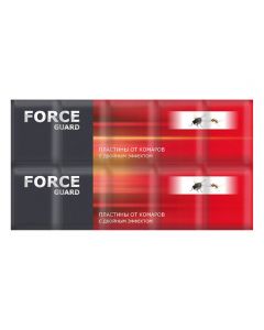 Force Guard plates from mosquitoes red with double effect 10 plates - cheap price - buy-pharm.com
