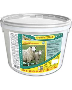 UVMKK Felucene O2-2 for sheep and goats (lambs and kids) (letter 4088) (briquette, 15kg) - cheap price - buy-pharm.com