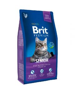 Brit (Brit New Premium Cat) Senior for senior cats chicken and liver 300g - cheap price - buy-pharm.com