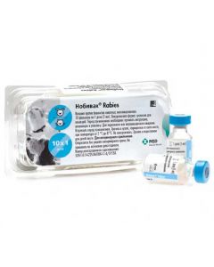 Nobivac RABIES vaccine against rabies 1 dose - cheap price - buy-pharm.com