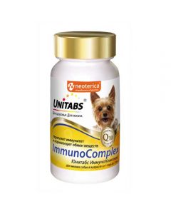 Unitabs ImmunoComplex for small dogs (100 tablets) 75g - cheap price - buy-pharm.com