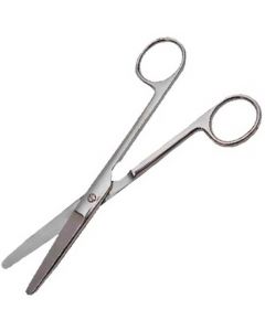 Scissors blunt-pointed straight 170 mm - cheap price - buy-pharm.com