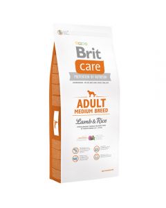 Brit Care dry food for adult dogs of medium breeds lamb with rice 3kg - cheap price - buy-pharm.com