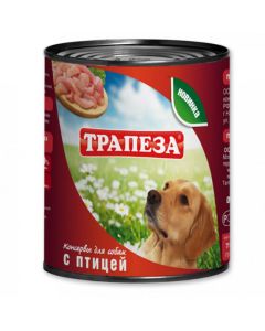 Meal canned food for dogs Poultry 750 g - cheap price - buy-pharm.com