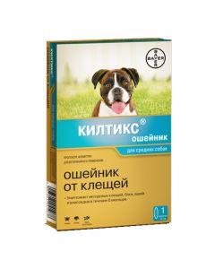 Kiltix flea collar for medium dogs 48 cm - cheap price - buy-pharm.com