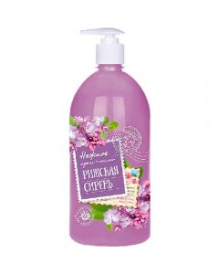 Fragrant Bell cream soap Riga lilac with dispenser 1l - cheap price - buy-pharm.com
