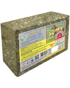 Feed additive briquette for horses and foals Oatmeal 2kg - cheap price - buy-pharm.com