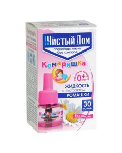 Clean House Komarishka mosquito fumigator liquid for children 30 nights - cheap price - buy-pharm.com