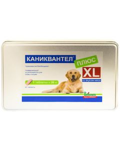 Caniquantel plus XL for dogs and cats weighing up to 20kg 1 tablet - cheap price - buy-pharm.com