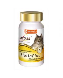 Unitabs BiotinPlus for cats (120 tablets) 60g - cheap price - buy-pharm.com