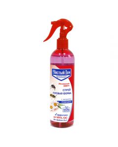Clean House Spray with chamomile extract from flies, os 400ml - cheap price - buy-pharm.com