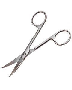 Scissors pointed vertically curved 140mm - cheap price - buy-pharm.com