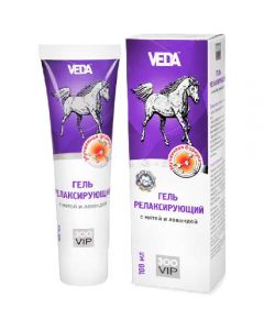 Gel for horses relaxing with mint and lavender ZooVip 100ml - cheap price - buy-pharm.com