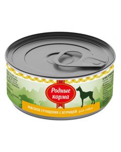 Native food Meat treat with chicken for dogs 100g - cheap price - buy-pharm.com