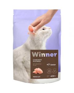 WINNER dry food for elderly cats chicken 400g - cheap price - buy-pharm.com
