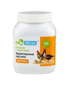 Biosreda fermentation bedding for birds 500g - cheap price - buy-pharm.com