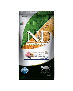 Farmina N&D Low Grain cat food lamb, blueberry 10kg - cheap price - buy-pharm.com