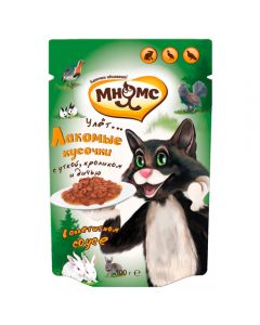 Pro Pet Mnyams Feast of the hunter for cats (duck, rabbit, game) 50g - cheap price - buy-pharm.com