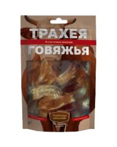 Rustic delicacies Beef trachea, appetizing rings 50g - cheap price - buy-pharm.com