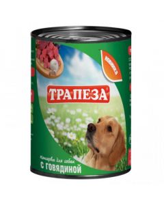 Canned food for dogs with beef 350g - cheap price - buy-pharm.com