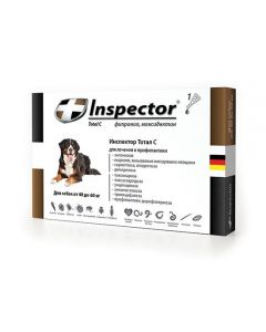 Inspector total C drops for dogs 40-60kg - cheap price - buy-pharm.com