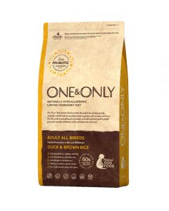 One & Only dry food duck with rice for dogs of all breeds 1kg - cheap price - buy-pharm.com