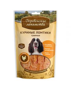 Country treats for dogs Dried chicken slices 90g - cheap price - buy-pharm.com