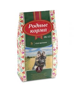 Native food 1 pood dry food for puppies 26/13 16.38kg - cheap price - buy-pharm.com