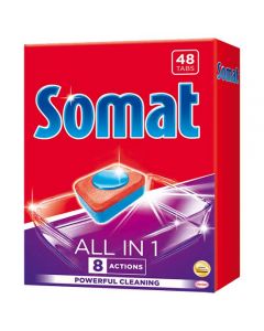 Somat All in 1 (Somat All in 1) tablets for dishwashers 48tab - cheap price - buy-pharm.com