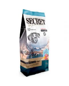 Secret Premium (Secret life force) food for adult dogs of all breeds over 18 months zwtd lamb and rice 15kg - cheap price - buy-pharm.com