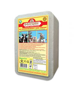 Felucene lick universal for agricultural and wild animals (with MEL) (briquette, 3kg) - cheap price - buy-pharm.com