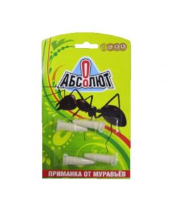 Absolute ant bait 4 ampoules of 1.5 g each - cheap price - buy-pharm.com