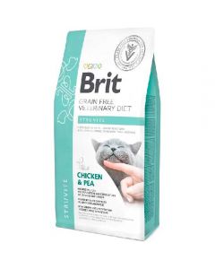 Brit (Brit GF VDC) Struvite grain-free diet with struvite type ICD for cats 400g - cheap price - buy-pharm.com
