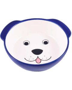CeramicArt ceramic bowl for dogs Dog muzzle blue 180ml - cheap price - buy-pharm.com