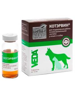 KotErvin prevention and treatment of ICD for dogs Phytodiet 3 bottles of 10 ml - cheap price - buy-pharm.com