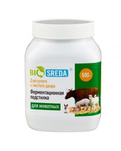 Biosreda (Biomedia) fermentation bedding for agricultural animals 500g - cheap price - buy-pharm.com