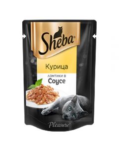 Sheba Pleasure slices in sauce with chicken 85g - cheap price - buy-pharm.com