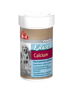 8in1 Excel Calcium Excel Calcium for dogs 155 tablets - cheap price - buy-pharm.com