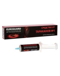 Euroguard gel from cockroaches syringe-injector 20ml - cheap price - buy-pharm.com