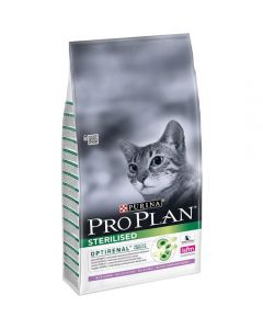 PRO PLAN Sterilized for neutered cats and neutered cats, turkey 3kg - cheap price - buy-pharm.com